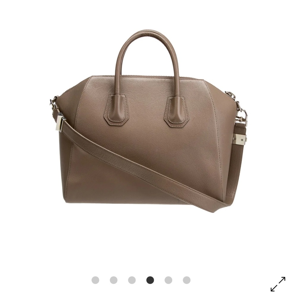 Givenchy Beige Leather Satchel - Picture 4 of 6